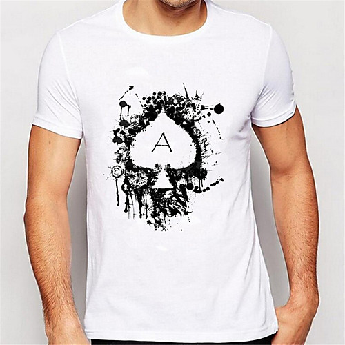 Men's T shirt 3D Print Graphic Abstract Print Short Sleeve Daily Tops Casual Sports Round Neck White / Summer
Men's T shirt 3D Print Graphic Abstract Print Short Sleeve Daily Tops Casual Sports Round Neck White / Summer