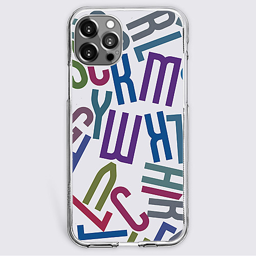 Novelty Letter Phone Case For Apple iPhone 12 iPhone 11 iPhone 12 Pro Max Unique Design Protective Case Shockproof Back Cover TPU
Novelty Letter Phone Case For Apple iPhone 12 iPhone 11 iPhone 12 Pro Max Unique Design Protective Case Shockproof Back Cover TPU
