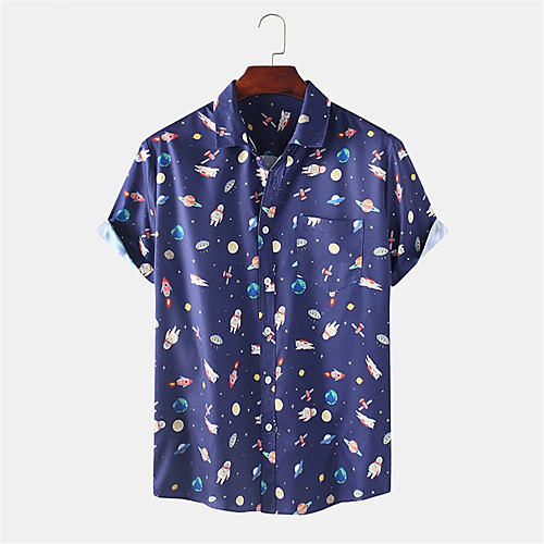 Men's Shirt Other Prints Cartoon Button-Down Print Short Sleeve Daily Tops Cartoon Casual Blue
Men's Shirt Other Prints Cartoon Button-Down Print Short Sleeve Daily Tops Cartoon Casual Blue
