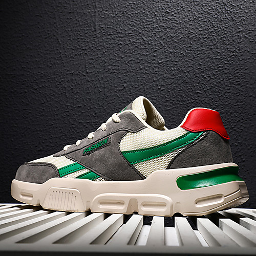 Men's Trainers Athletic Shoes Sporty Casual Athletic Running Shoes Basketball Shoes Tissage Volant Breathable Non-slipping Wear Proof Black and White Blue Green Fall
Men's Trainers Athletic Shoes Sporty Casual Athletic Running Shoes Basketball Shoes Tissage Volant Breathable Non-slipping Wear Proof Black and White Blue Green Fall
