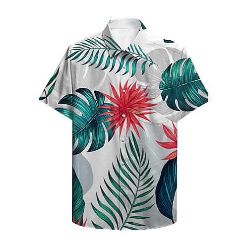 Men's Shirt Other Prints Plants Button-Down Print Short Sleeve Casual Tops Casual Hawaiian Green
Men's Shirt Other Prints Plants Button-Down Print Short Sleeve Casual Tops Casual Hawaiian Green