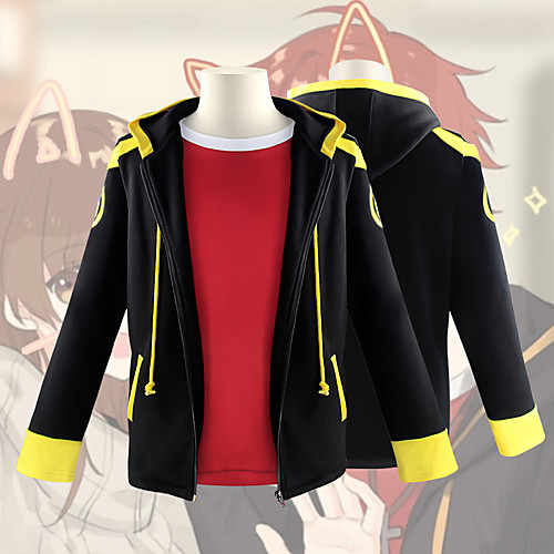 Inspired by Mystic Messenger 707 Anime Cosplay Costumes Japanese Cosplay Suits School Uniforms Coat T-shirt For Women's Men's
Inspired by Mystic Messenger 707 Anime Cosplay Costumes Japanese Cosplay Suits School Uniforms Coat T-shirt For Women's Men's