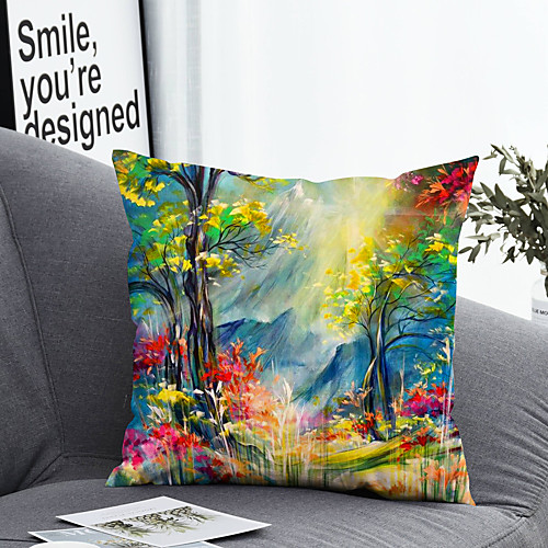 1 pcs Polyester Pillow Cover Pillow Cover & Insert, Floral&Plants Simple Classic Square Zipper Polyester Traditional Classic
1 pcs Polyester Pillow Cover Pillow Cover & Insert, Floral&Plants Simple Classic Square Zipper Polyester Traditional Classic