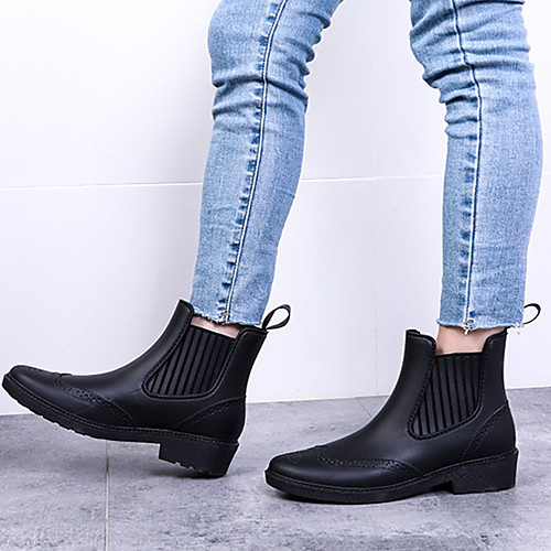Women's Boots Chunky Heel Round Toe Booties Ankle Boots Classic Daily PVC Solid Colored Black / Booties / Ankle Boots
Women's Boots Chunky Heel Round Toe Booties Ankle Boots Classic Daily PVC Solid Colored Black / Booties / Ankle Boots
