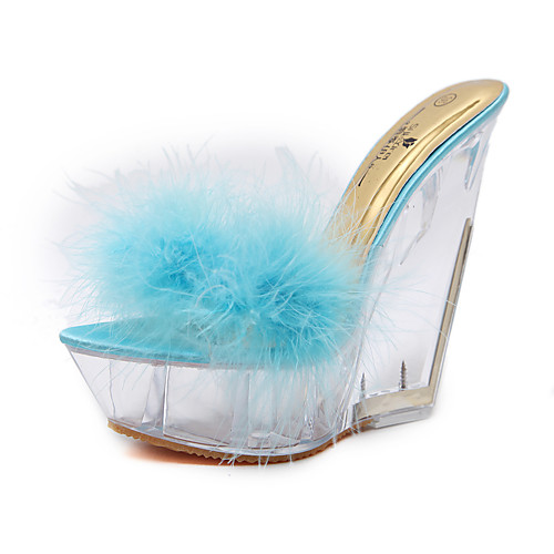 Women's Sandals Wedge Heel Peep Toe Wedge Sandals Casual Sweet Daily Walking Shoes PU Solid Colored Almond Blue Pink
Women's Sandals Wedge Heel Peep Toe Wedge Sandals Casual Sweet Daily Walking Shoes PU Solid Colored Almond Blue Pink