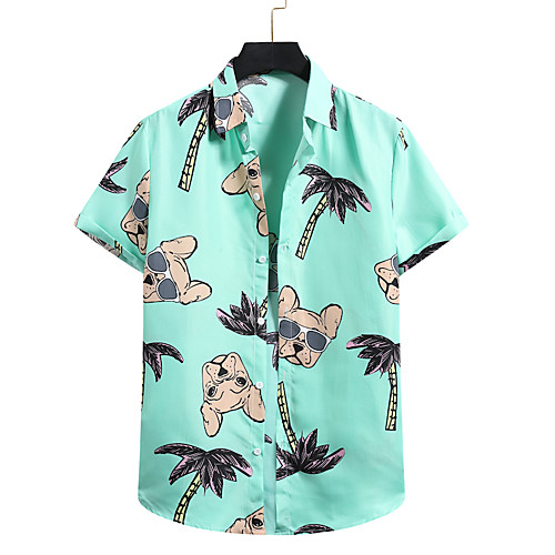 Men's Shirt 3D Print Graphic Prints Print Short Sleeve Vacation Tops Button Down Collar Green / Beach
Men's Shirt 3D Print Graphic Prints Print Short Sleeve Vacation Tops Button Down Collar Green / Beach