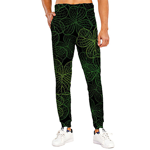Men's Sporty Casual / Sporty Breathable Quick Dry Sports Casual Holiday Saint Patrick Day Pants Sweatpants Pants Graphic Prints Full Length Print Black
Men's Sporty Casual / Sporty Breathable Quick Dry Sports Casual Holiday Saint Patrick Day Pants Sweatpants Pants Graphic Prints Full Length Print Black