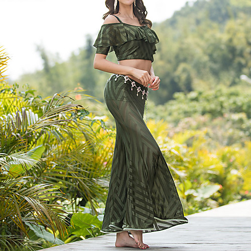 Belly Dance Skirts Solid Women's Training Performance Short Sleeve Natural Cotton
Belly Dance Skirts Solid Women's Training Performance Short Sleeve Natural Cotton