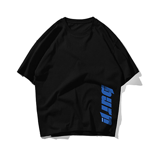 Men's Unisex T shirt Hot Stamping Letter Plus Size Print Short Sleeve Daily Tops 100% Cotton Basic Casual White Black
Men's Unisex T shirt Hot Stamping Letter Plus Size Print Short Sleeve Daily Tops 100% Cotton Basic Casual White Black