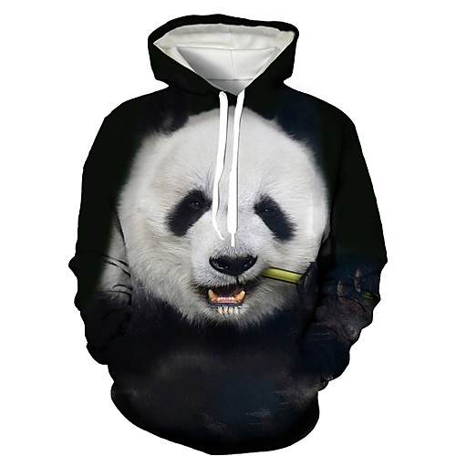 Men's Pullover Hoodie Sweatshirt Graphic Prints Panda Print Hooded Daily Holiday 3D Print 3D Print Hoodies Sweatshirts Long Sleeve Black
Men's Pullover Hoodie Sweatshirt Graphic Prints Panda Print Hooded Daily Holiday 3D Print 3D Print Hoodies Sweatshirts Long Sleeve Black