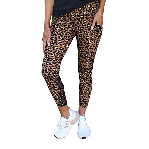 Women's Stylish Streetwear Comfort Casual Daily Chinos Pants Geometric Leopard Full Length Patchwork Elastic Waist Brown
Women's Stylish Streetwear Comfort Casual Daily Chinos Pants Geometric Leopard Full Length Patchwork Elastic Waist Brown