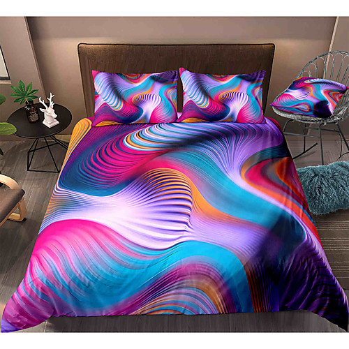 Colorful Tie Dye 3-Piece Duvet Cover Set Hotel Bedding Sets Comforter Cover with Soft Lightweight Microfiber, Include 1 Duvet Cover, 2 Pillowcases for Double/Queen/King(1 Pillowcase for Twin/Single)
Colorful Tie Dye 3-Piece Duvet Cover Set Hotel Bedding Sets Comforter Cover with Soft Lightweight Microfiber, Include 1 Duvet Cover, 2 Pillowcases for Double/Queen/King(1 Pillowcase for Twin/Single)