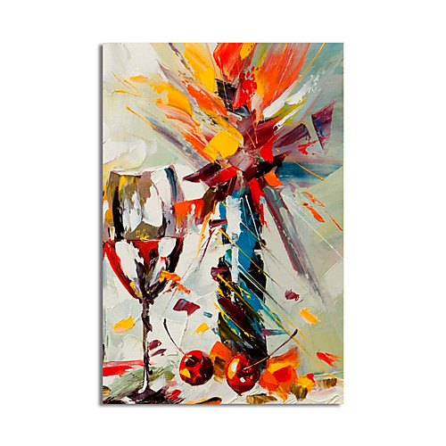Oil Painting Handmade Hand Painted Wall Art Abstract Still Life Wine Glass Home Decoration Décor Stretched Frame Ready to Hang
Oil Painting Handmade Hand Painted Wall Art Abstract Still Life Wine Glass Home Decoration Décor Stretched Frame Ready to Hang