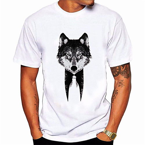 Men's Unisex T shirt Hot Stamping Animal Plus Size Print Short Sleeve Daily Tops 100% Cotton Basic Casual White Purple Red
Men's Unisex T shirt Hot Stamping Animal Plus Size Print Short Sleeve Daily Tops 100% Cotton Basic Casual White Purple Red