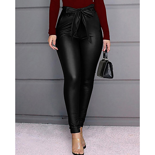 Women's Classic Style Streetwear Comfort Party Club Skinny Pants Plain Full Length Black Wine
Women's Classic Style Streetwear Comfort Party Club Skinny Pants Plain Full Length Black Wine