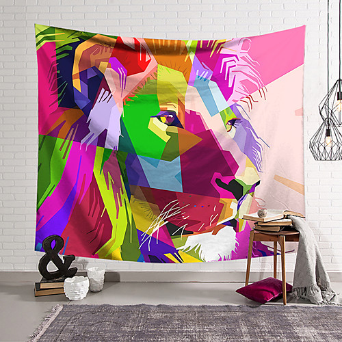 Wall Tapestry Art Decor Blanket Curtain Hanging Home Bedroom Living Room Decoration Polyester Lion Color
Wall Tapestry Art Decor Blanket Curtain Hanging Home Bedroom Living Room Decoration Polyester Lion Color