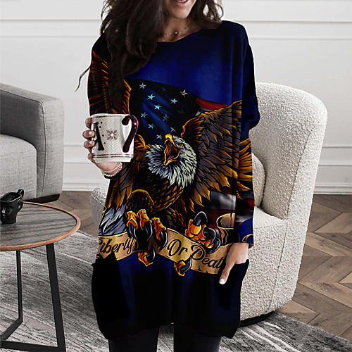 Women's Shift Dress Short Mini Dress Blue Yellow White Red Navy Blue Long Sleeve Color Block Animal Print Fall Spring Round Neck Casual Holiday 2021 S M L XL XXL 3XL
Women's Shift Dress Short Mini Dress Blue Yellow White Red Navy Blue Long Sleeve Color Block Animal Print Fall Spring Round Neck Casual Holiday 2021 S M L XL XXL 3XL