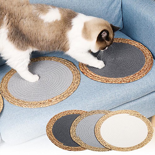 Cat Scratcher Mat Cat Scratching Carpet Pad Color Block Donuts Relieves Stress Washable For Indoor Use Cotton for Large Medium Small Dogs and Cats
Cat Scratcher Mat Cat Scratching Carpet Pad Color Block Donuts Relieves Stress Washable For Indoor Use Cotton for Large Medium Small Dogs and Cats