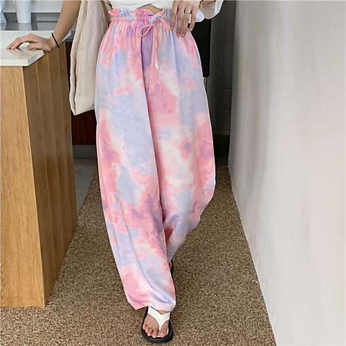 Women's Simple Chino Comfort Casual Going out Chinos Pants Tie Dye Full Length Drawstring Blushing Pink Navy Blue
Women's Simple Chino Comfort Casual Going out Chinos Pants Tie Dye Full Length Drawstring Blushing Pink Navy Blue