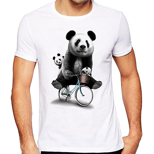 Men's Unisex T shirt Shirt Hot Stamping Panda Animal Plus Size Print Short Sleeve Daily Tops 100% Cotton Basic Casual Round Neck Sillver Gray WhiteRed White / Black / Summer
Men's Unisex T shirt Shirt Hot Stamping Panda Animal Plus Size Print Short Sleeve Daily Tops 100% Cotton Basic Casual Round Neck Sillver Gray WhiteRed White / Black / Summer