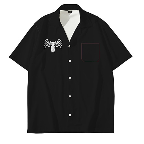 Men's Shirt Other Prints Plain Button-Down Print Short Sleeve Daily Tops Casual Fashion Hawaiian Black / Summer / Beach
Men's Shirt Other Prints Plain Button-Down Print Short Sleeve Daily Tops Casual Fashion Hawaiian Black / Summer / Beach