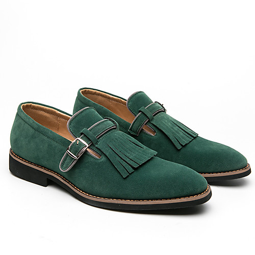 Men's Oxfords Business Wedding Office & Career Walking Shoes PU Breathable Non-slipping Wear Proof Green Gray Coffee Color Block Fall Spring
Men's Oxfords Business Wedding Office & Career Walking Shoes PU Breathable Non-slipping Wear Proof Green Gray Coffee Color Block Fall Spring