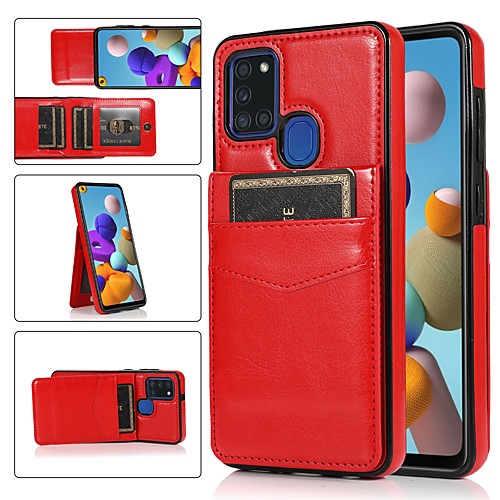 Phone Case For Samsung Galaxy Back Cover Wallet Card Galaxy A91 / M80S A51 A70 Samsung Galaxy A50 A50s Galaxy A81 / M60S A71 5G Galaxy A71 Galaxy A70s A51 5G Wallet Card Holder Shockproof Solid Color
Phone Case For Samsung Galaxy Back Cover Wallet Card Galaxy A91 / M80S A51 A70 Samsung Galaxy A50 A50s Galaxy A81 / M60S A71 5G Galaxy A71 Galaxy A70s A51 5G Wallet Card Holder Shockproof Solid Color