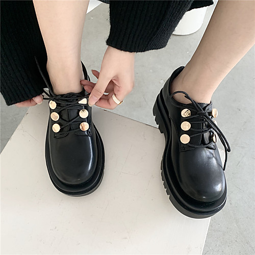 Women's Heels Chunky Heel Round Toe Classic Daily PU Solid Colored Black patent leather Black matte
Women's Heels Chunky Heel Round Toe Classic Daily PU Solid Colored Black patent leather Black matte