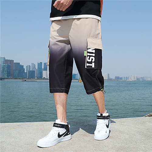Men's Streetwear Chino Breathable Outdoor Holiday Going out Chinos Pants Gradient Calf-Length Pocket Print White Grey Khaki
Men's Streetwear Chino Breathable Outdoor Holiday Going out Chinos Pants Gradient Calf-Length Pocket Print White Grey Khaki