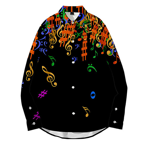 Men's Shirt 3D Print Graphic Button-Down 3D Print Long Sleeve Daily Tops Casual Fashion Hawaiian White Black Blue
Men's Shirt 3D Print Graphic Button-Down 3D Print Long Sleeve Daily Tops Casual Fashion Hawaiian White Black Blue