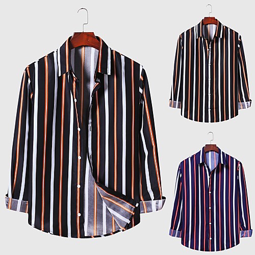 Men's Shirt Other Prints Graphic Plus Size Long Sleeve Daily Tops Business Button Down Collar Black Navy Blue / Work
Men's Shirt Other Prints Graphic Plus Size Long Sleeve Daily Tops Business Button Down Collar Black Navy Blue / Work