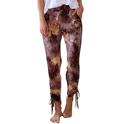 Women's Stylish Chino Comfort Daily Home Chinos Pants Pattern Tie Dye Full Length Elastic Waist Print Purple
Women's Stylish Chino Comfort Daily Home Chinos Pants Pattern Tie Dye Full Length Elastic Waist Print Purple