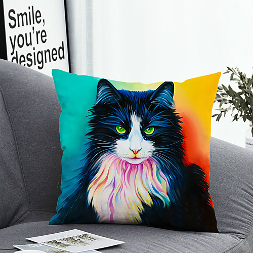1 pcs Polyester Pillow Cover Pillow Cover & Insert Simple Classic Square Zipper Polyester Traditional Classic
1 pcs Polyester Pillow Cover Pillow Cover & Insert Simple Classic Square Zipper Polyester Traditional Classic