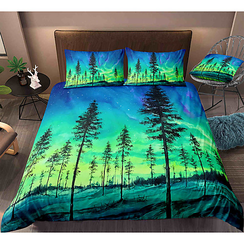 Forest 3-Piece Duvet Cover Set Hotel Bedding Sets Comforter Cover with Soft Lightweight Microfiber, Include 1 Duvet Cover, 2 Pillowcases for Double/Queen/King(1 Pillowcase for Twin/Single)
Forest 3-Piece Duvet Cover Set Hotel Bedding Sets Comforter Cover with Soft Lightweight Microfiber, Include 1 Duvet Cover, 2 Pillowcases for Double/Queen/King(1 Pillowcase for Twin/Single)