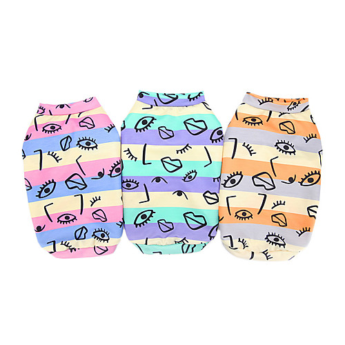 Dog Cat Shirt / T-Shirt Vest Print Basic Adorable Cute Dailywear Casual / Daily Dog Clothes Puppy Clothes Dog Outfits Breathable Pink Orange Green Costume for Girl and Boy Dog Polyster S M L XL XXL
Dog Cat Shirt / T-Shirt Vest Print Basic Adorable Cute Dailywear Casual / Daily Dog Clothes Puppy Clothes Dog Outfits Breathable Pink Orange Green Costume for Girl and Boy Dog Polyster S M L XL XXL