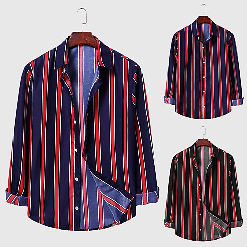 Men's Shirt Other Prints Graphic Plus Size Long Sleeve Daily Tops Business Button Down Collar Black Navy Blue / Work
Men's Shirt Other Prints Graphic Plus Size Long Sleeve Daily Tops Business Button Down Collar Black Navy Blue / Work