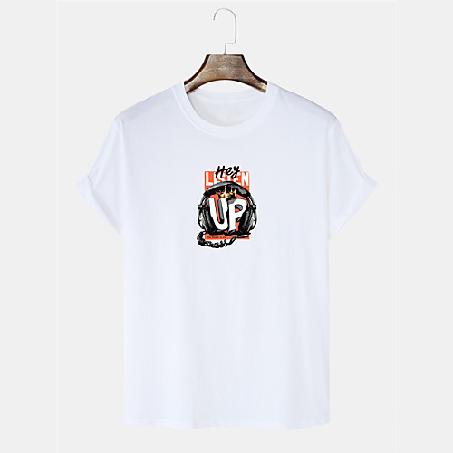 Men's Unisex T shirt Hot Stamping Graphic Prints Letter Plus Size Short Sleeve Casual Tops 100% Cotton Fashion White Black Blue
Men's Unisex T shirt Hot Stamping Graphic Prints Letter Plus Size Short Sleeve Casual Tops 100% Cotton Fashion White Black Blue
