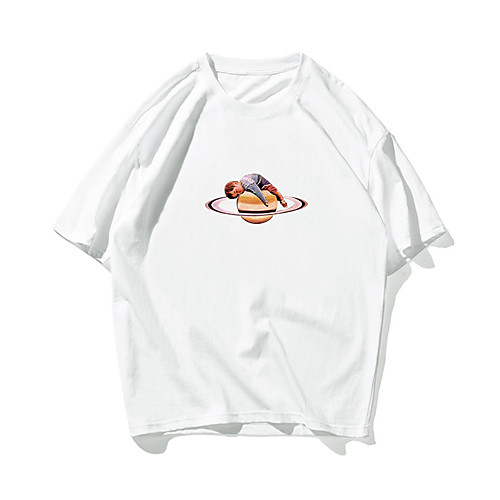 Men's Unisex T shirt Hot Stamping Character Plus Size Print Short Sleeve Daily Tops 100% Cotton Basic Casual White Black Orange
Men's Unisex T shirt Hot Stamping Character Plus Size Print Short Sleeve Daily Tops 100% Cotton Basic Casual White Black Orange