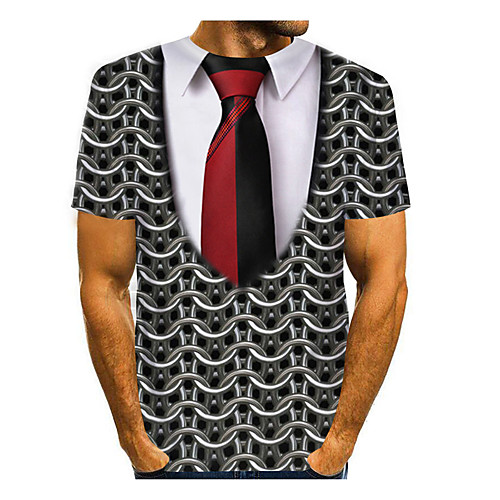 Men's Unisex Tee T shirt 3D Print Cartoon 3D 3D Print Short Sleeve Daily Tops Casual Fashion Round Neck Black / Summer
Men's Unisex Tee T shirt 3D Print Cartoon 3D 3D Print Short Sleeve Daily Tops Casual Fashion Round Neck Black / Summer