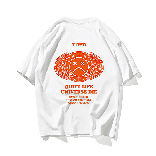 Men's Unisex T shirt Shirt Hot Stamping Cartoon Plus Size Print Short Sleeve Daily Tops 100% Cotton Basic Casual Round Neck White Black / Summer
Men's Unisex T shirt Shirt Hot Stamping Cartoon Plus Size Print Short Sleeve Daily Tops 100% Cotton Basic Casual Round Neck White Black / Summer