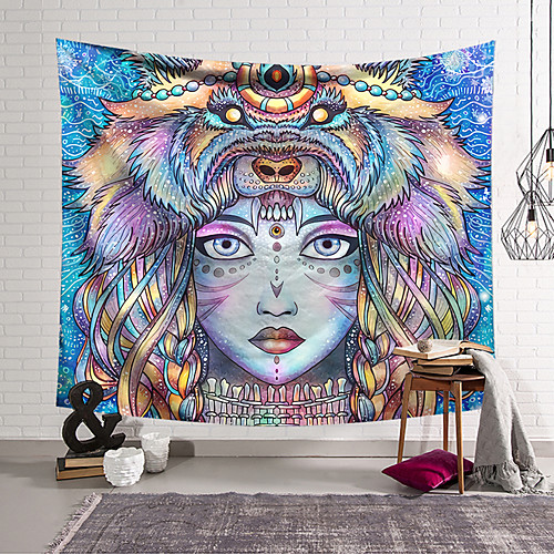 Wall Tapestry Art Decor Blanket Curtain Hanging Home Bedroom Living Room Decoration Polyester Blue Girl
Wall Tapestry Art Decor Blanket Curtain Hanging Home Bedroom Living Room Decoration Polyester Blue Girl