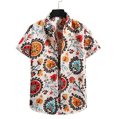 Men's Shirt 3D Print Graphic Prints Print Short Sleeve Vacation Tops Button Down Collar Yellow / Beach
Men's Shirt 3D Print Graphic Prints Print Short Sleeve Vacation Tops Button Down Collar Yellow / Beach