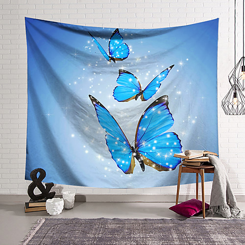 Wall Tapestry Art Decor Blanket Curtain Hanging Home Bedroom Living Room Decoration Polyester Blue Butterfly
Wall Tapestry Art Decor Blanket Curtain Hanging Home Bedroom Living Room Decoration Polyester Blue Butterfly