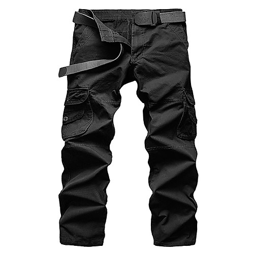 Men's Cargo Casual / Sporty Daily Holiday Pants Tactical Cargo Pants Solid Colored Full Length Zipper Pocket Black Khaki Green
Men's Cargo Casual / Sporty Daily Holiday Pants Tactical Cargo Pants Solid Colored Full Length Zipper Pocket Black Khaki Green