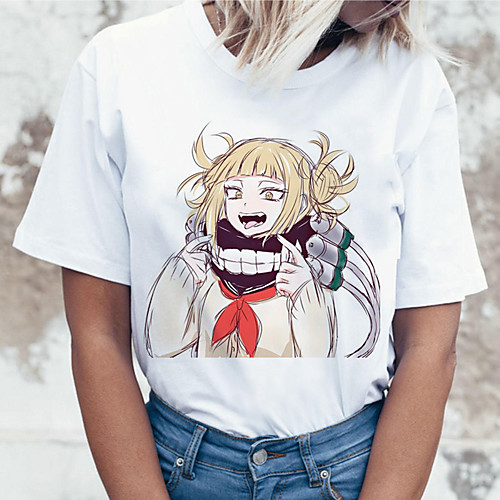 Inspired by My Hero Academia / Boku No Hero Ahegao Cosplay Costume T-shirt Polyester / Cotton Blend Graphic Prints Printing Harajuku Graphic T-shirt For Women's / Men's
Inspired by My Hero Academia / Boku No Hero Ahegao Cosplay Costume T-shirt Polyester / Cotton Blend Graphic Prints Printing Harajuku Graphic T-shirt For Women's / Men's