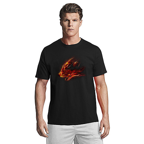 Men's Unisex T shirt Other Prints Graphic Plus Size Short Sleeve Casual Tops 100% Cotton Basic White Black Blue
Men's Unisex T shirt Other Prints Graphic Plus Size Short Sleeve Casual Tops 100% Cotton Basic White Black Blue