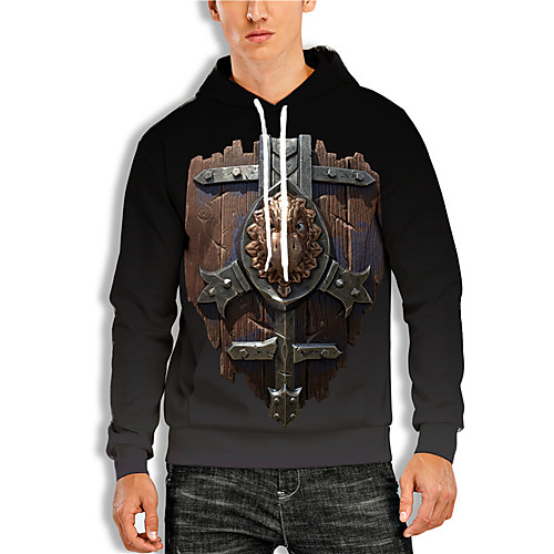Men's Pullover Hoodie Sweatshirt Cartoon 3D Print Hooded Daily Holiday 3D Print 3D Print Hoodies Sweatshirts Long Sleeve Black
Men's Pullover Hoodie Sweatshirt Cartoon 3D Print Hooded Daily Holiday 3D Print 3D Print Hoodies Sweatshirts Long Sleeve Black
