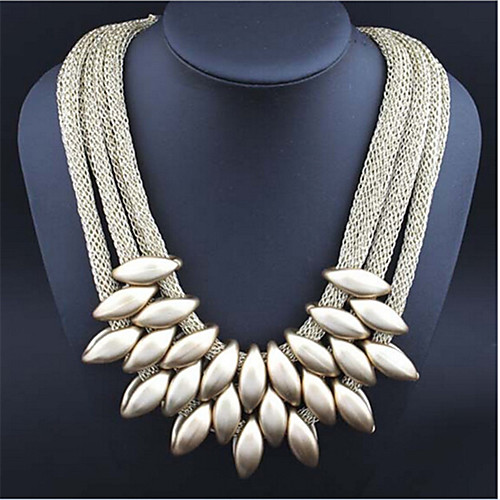 Women's Choker Necklace Classic Flower Fashion Alloy Gold 45 cm Necklace Jewelry 1pc For Party Evening Gift Festival
Women's Choker Necklace Classic Flower Fashion Alloy Gold 45 cm Necklace Jewelry 1pc For Party Evening Gift Festival
