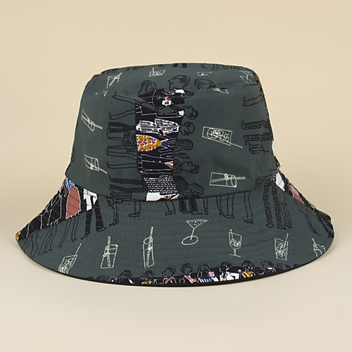 Adults' Sun Hat Bucket Hat Packable Quick Dry Breathable Spring, Fall, Winter, Summer Cotton Hat for Athleisure Fishing Camping & Hiking / Cartoon
Adults' Sun Hat Bucket Hat Packable Quick Dry Breathable Spring, Fall, Winter, Summer Cotton Hat for Athleisure Fishing Camping & Hiking / Cartoon