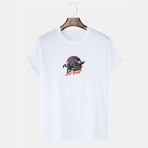 Men's Unisex T shirt Hot Stamping Graphic Prints Animal Plus Size Short Sleeve Casual Tops 100% Cotton Fashion White Black Blue
Men's Unisex T shirt Hot Stamping Graphic Prints Animal Plus Size Short Sleeve Casual Tops 100% Cotton Fashion White Black Blue